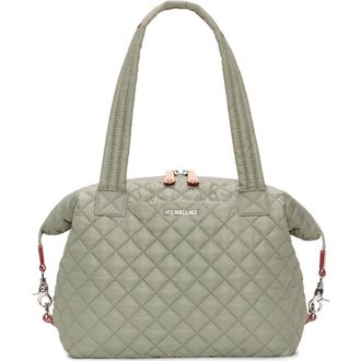 MZ Wallace Medium Sutton Deluxe Tote in Agave Green at Nordstrom
