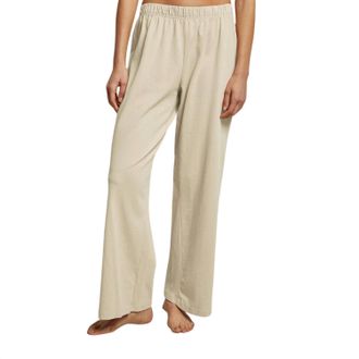 perfectwhitetee Adele Cotton Pants In Sand Dune