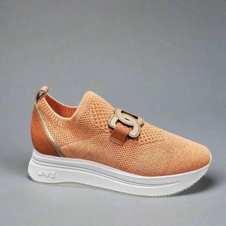 Softwaves Womens Simone Slip-On Shoes In Tangerine