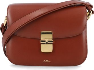 A.P.C. Leather Grace Small Shoulder Bag