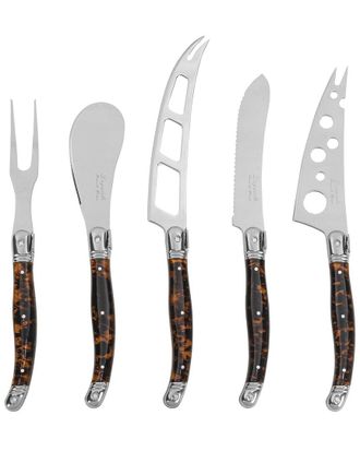 French Home 5pc Artisan Laguiole Cheese Knife Set