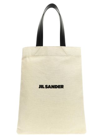 Jil Sander Womens Flat Shopper Medium Shopping