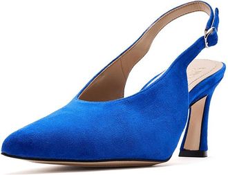Naturalizer Elaine Womens Slip-on Dress Shoes Photon Blue Suede : 8.5 M (B)