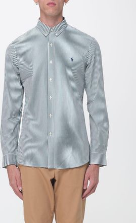Polo Ralph Lauren Camicia a righe in cotone stretch con logo Pony ricamato