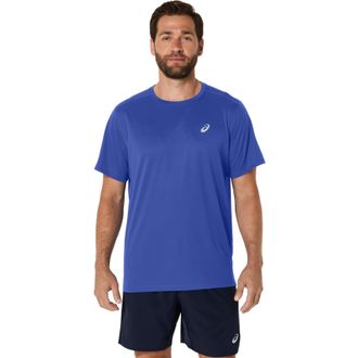 Asics Laufshirt ASICS ASICS CORE SS TOP, Herren, Gr. XXL, cobalt burst, Obermaterial: 100% Polyester, Shirts Laufshirt
