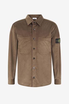 Stone Island Hemd aus Baumwollcord