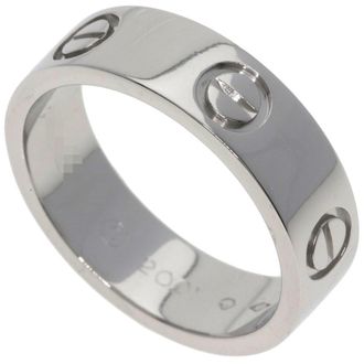 Cartier Love Platinum 950 Band Ring (Pre-Owned)