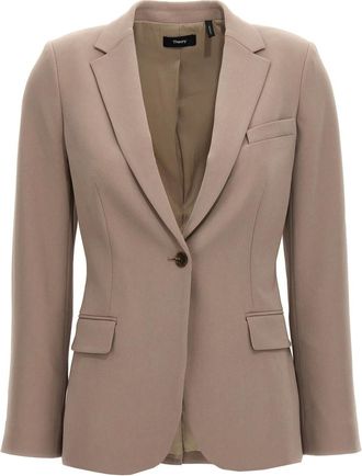 Theory Dames, Jassen, Beige, Maat: S Poliester