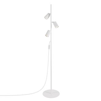 Sollux Lighting L&aacute;mpara de pie blanco aluminio alt. 155 cm