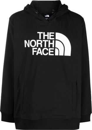 The North Face Tekno logo-appliqu&eacute; hoodie - men - Spandex/Elastane/Polyester - M - Black