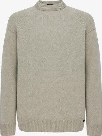 Genti Relaxed Roundneck | Light Taupe