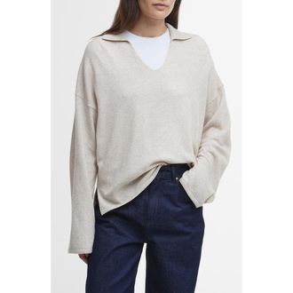 Barbour Fearne Sweater in Oatmeal at Nordstrom Rack, Size 12 Us / 16 Uk