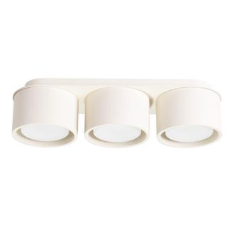 Sollux Lighting Plafone beige aluminio alt. 8.2 cm