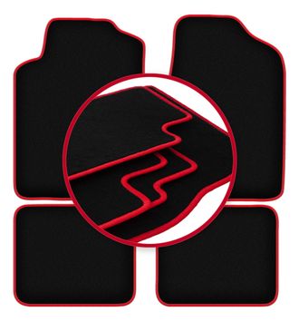 OEM Alfombrillas Carlux-red Para Chrysler Sebring I Descapotable, Sed&aacute;n (1995-2001)