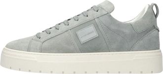 Antony Morato Schoenen, Heren, Grijs, 41 EU, Leer, Moose Mmfw 01880 Sneakers