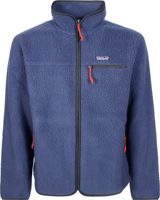Patagonia Retro Pile High Collar Zippered Pile Jacket