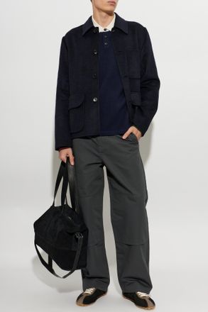 Paul Smith Jacket With Pockets, Mens, Navy Blue