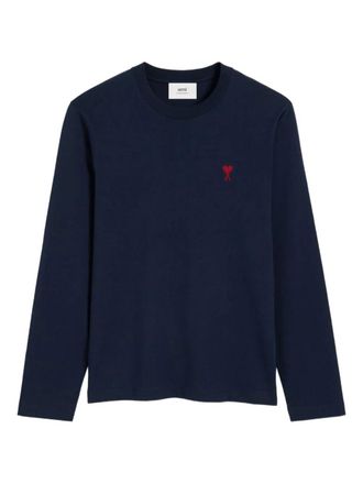 Ami Ami T-shirt Manches Longues Ami De Coeur Rouge