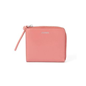 Jil Sander Clutches, female, Pink, Size: ONE SIZE Portacarte
