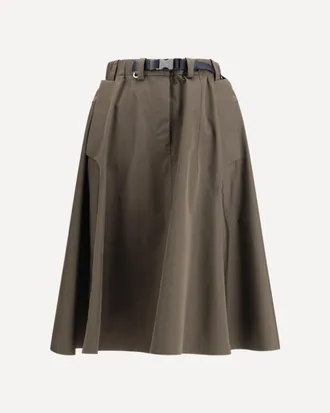 Prada Nylon midi Skirt Female 38