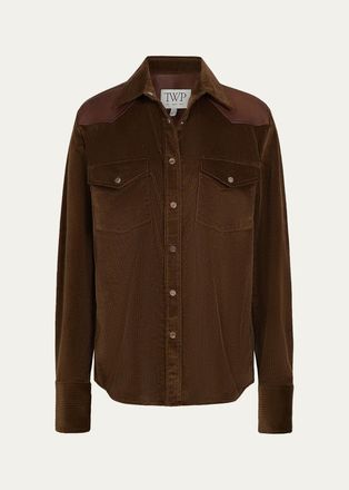 TWP Cowboy Take Me Away Corduroy Shirt
