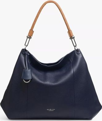 Radley navy bag sale sales