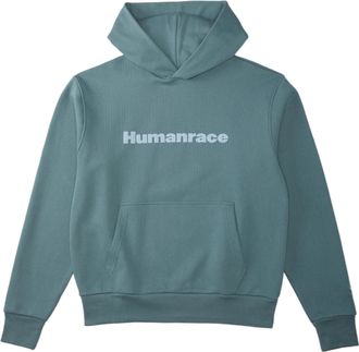 adidas x Pharrell Humanrace Logo Hoodie Blue Grey HI2959