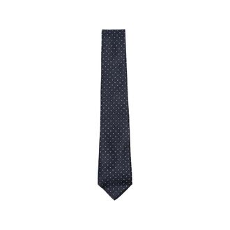Canali Polka-dot Silk Tie