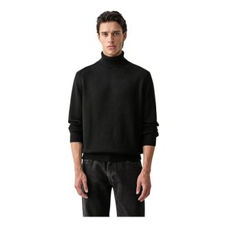 A|X Armani Exchange Maglione Dolcevita - - Knitwear - Uomo - Nero - 2XL