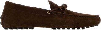 Tod's Tods Brown Suede Loafers