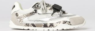 Pinko Sneakers Yulia 01 Pinko in mesh e pelle stampa pitone