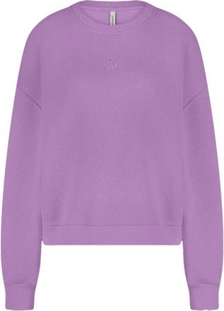 Summum Dames, Sweatshirts & Hoodies, Paars, Maat: L
