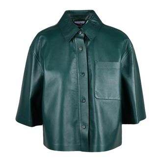 Max Mara Mujer, Blusas y Camisas, Verde, Talla: S