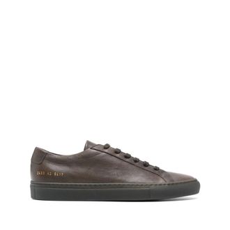 Common Projects Sneakers, male, Brown, Size: 11 US Dark Brown Low Sneaker