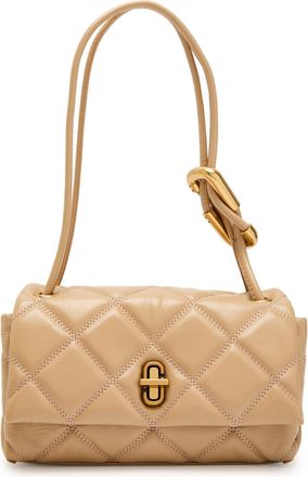 Marc Jacobs The Dual Mini Leather Shoulder bag - Camel - One Size