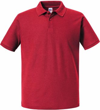 Russell Athletic Mens Authentic Pique Polo Shirt (Classic Red) - Size X-Large