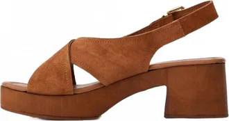 Seychelles Womens Heart Of Gold Platform Sandals In Brown