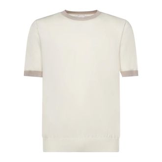 Eleventy T-Shirts, male, Beige, Size: 2XL T-Shirt