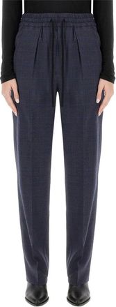 Isabel Marant Priska Trousers - female - Marant &eacute;toile - Straight Trousers - Blue - XS - Trousers