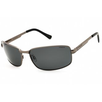 Polaroid Polarized Grey Rectangular Mens Sunglasses PLD 4416 0B9W/Y2 63