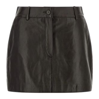 P.A.R.O.S.H. Maciock 26 Mini Falda - Skirts - Mujer - Marr&oacute;n - M