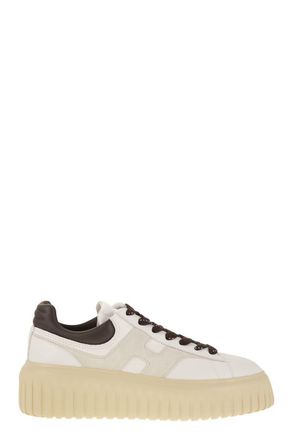 Hogan H-Stripes Leather Trainers