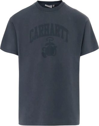 Carhartt Work in Progress Ss Faded Pond Corps T-Shirt Organic Cotton Single Jerse