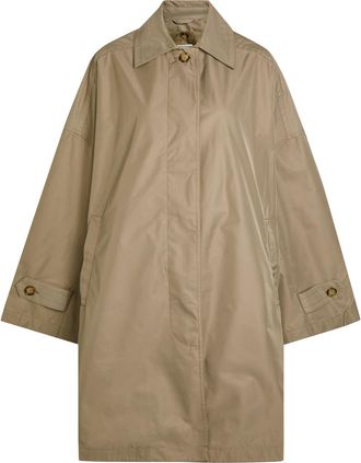 Toteme Taffeta Coat - Taupe - 32 (UK4 / Xxs)