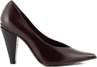 Roberto Festa Milano 80 mm pumps met puntige neus en kegelhak - Rood