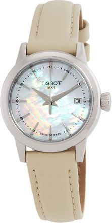 Tissot Classic Dream Quartz White Mother of Pearl Dial Ladies Watch T1292101611100
