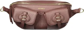 Coccinelle Brown Leather Womens Womens Bag