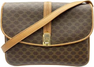 Celine Pre-owned Plastic celine-bags - Dames - Vintage Schoudertas - Bruin - ONE Size - Vintage