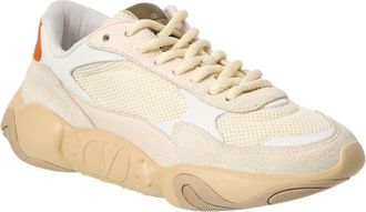 Valentino Vlogo Mesh & Leather Sneaker
