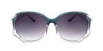 Linda Farrow MATTHEW WILLIAMSON MW20 C7 Womens Sunglasses Blue Size Standard
